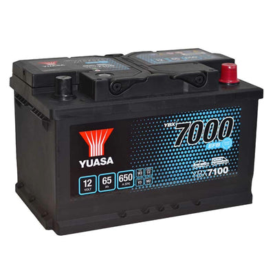 Yuasa YBX7100 EFB Start Stop Car Battery 12V 65Ah 650A