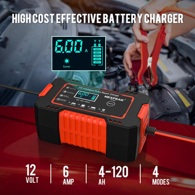 12V Smart Battery Charger