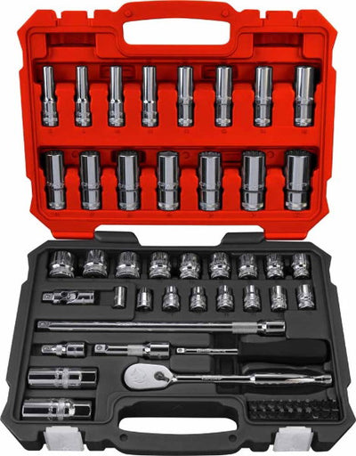 Socket Set 3/8" Master Set 60 Pc Sockets Deep and Standard BOXO