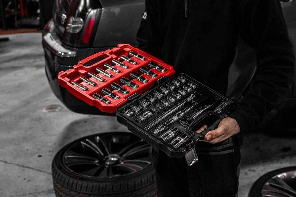 Socket Set 3/8" Master Set 60 Pc Sockets Deep and Standard BOXO