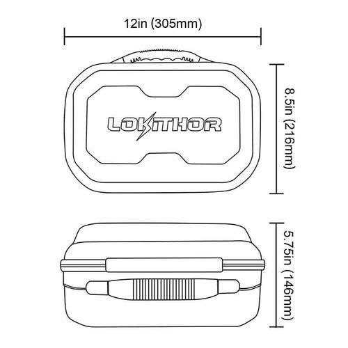 Lokithor Eva Protection Case For JA300 JA301 JA302 Jump Starter