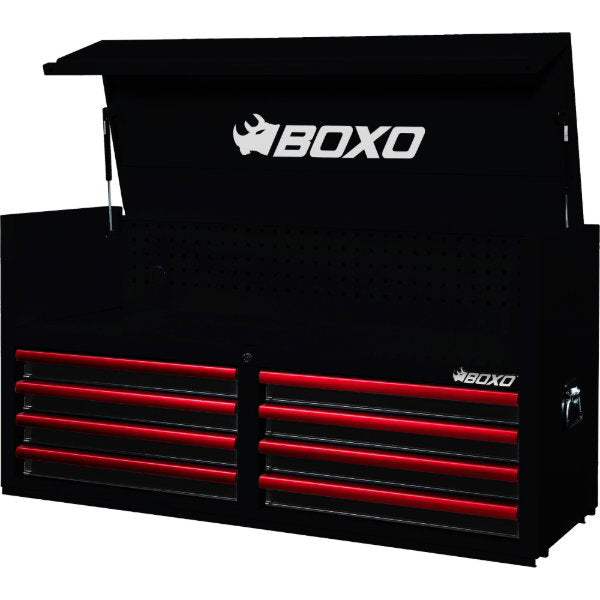Boxo 53 Inch Top Box Black With Trim Colour Options