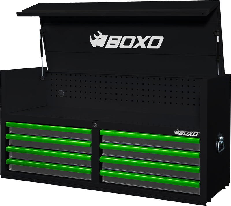 Boxo 53 Inch Top Box Black With Trim Colour Options