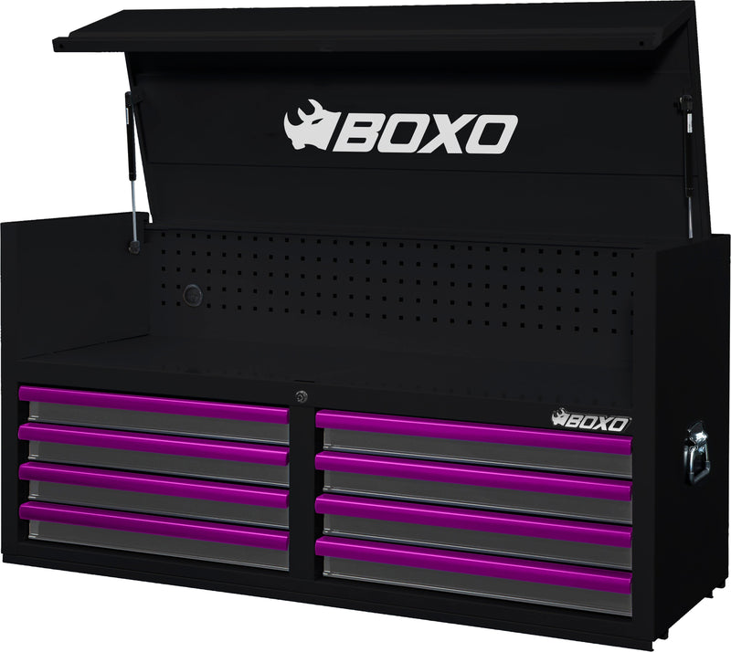 Boxo 53 Inch Top Box Black With Trim Colour Options