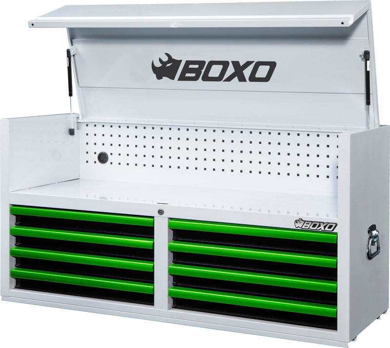 Boxo 53 Inch Top Box White With Trim Colour Options