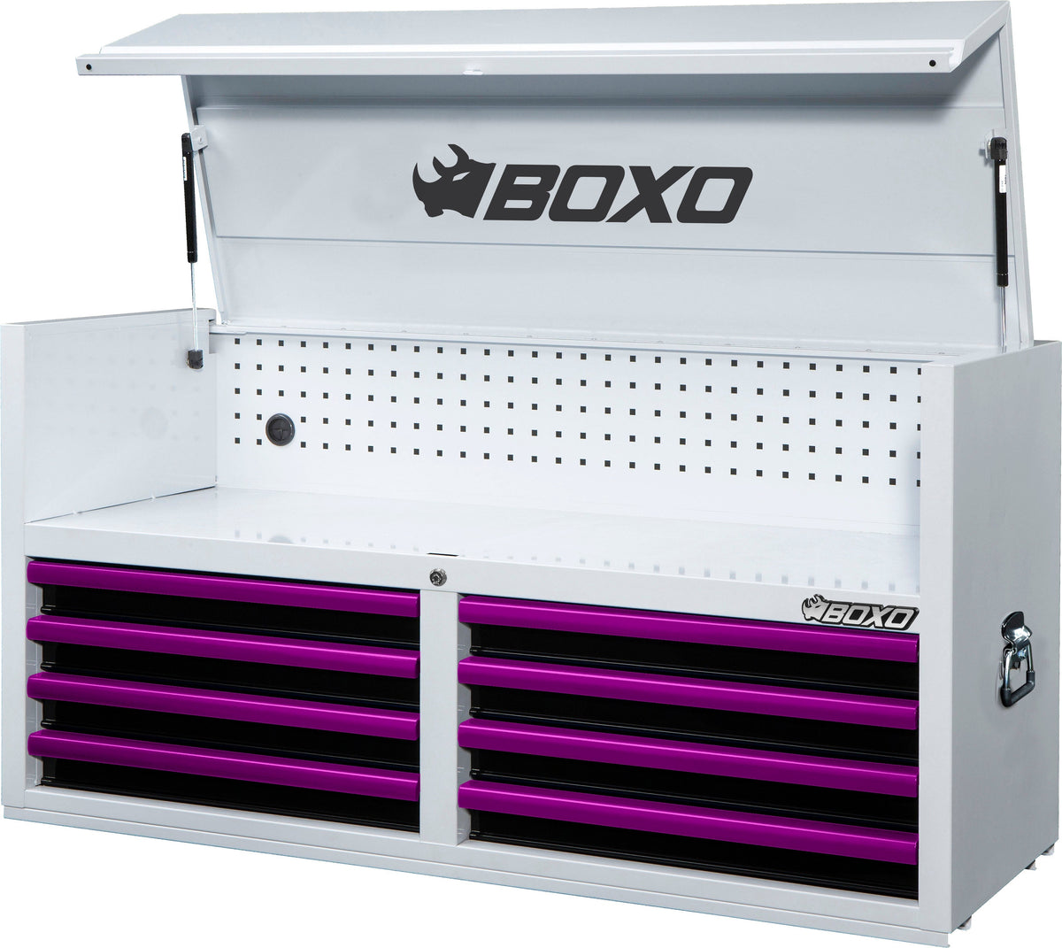 Boxo 53 Inch Top Box White With Trim Colour Options