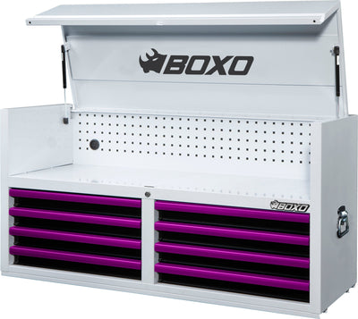 Boxo 53 Inch Top Box White With Trim Colour Options