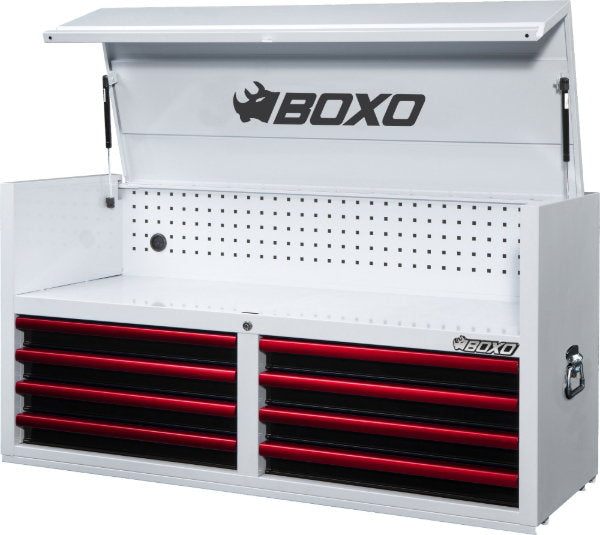 Boxo 53 Inch Top Box White With Trim Colour Options