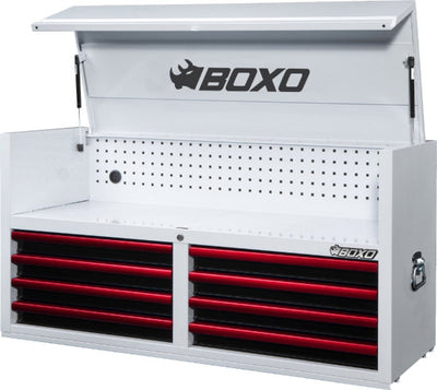 Boxo 53 Inch Top Box White With Trim Colour Options