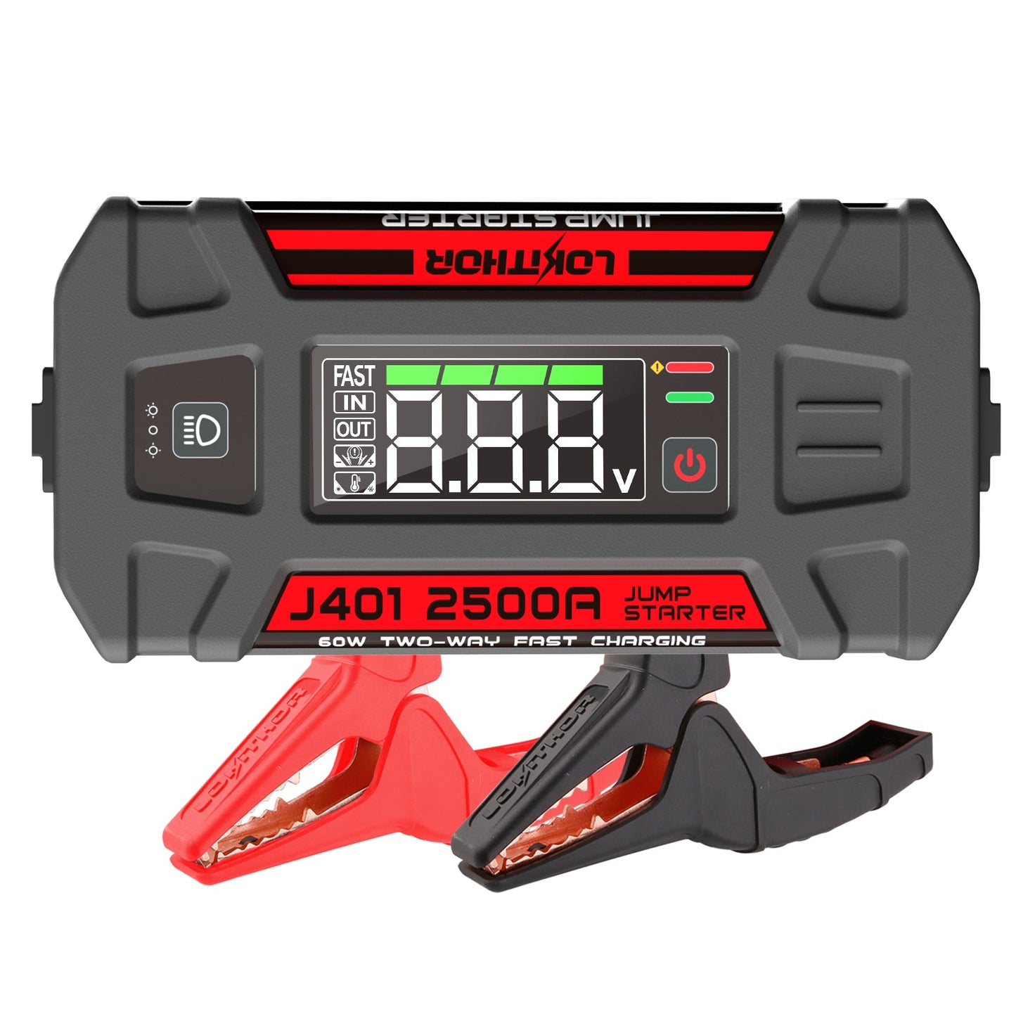 Lokithor J401 Jump Starter 100w Two-Way Fast Charging 2500Amp