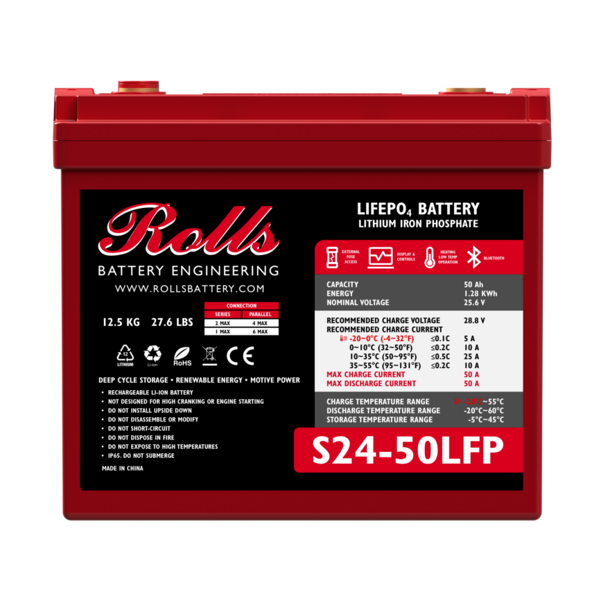Rolls S24-50LFP Battery