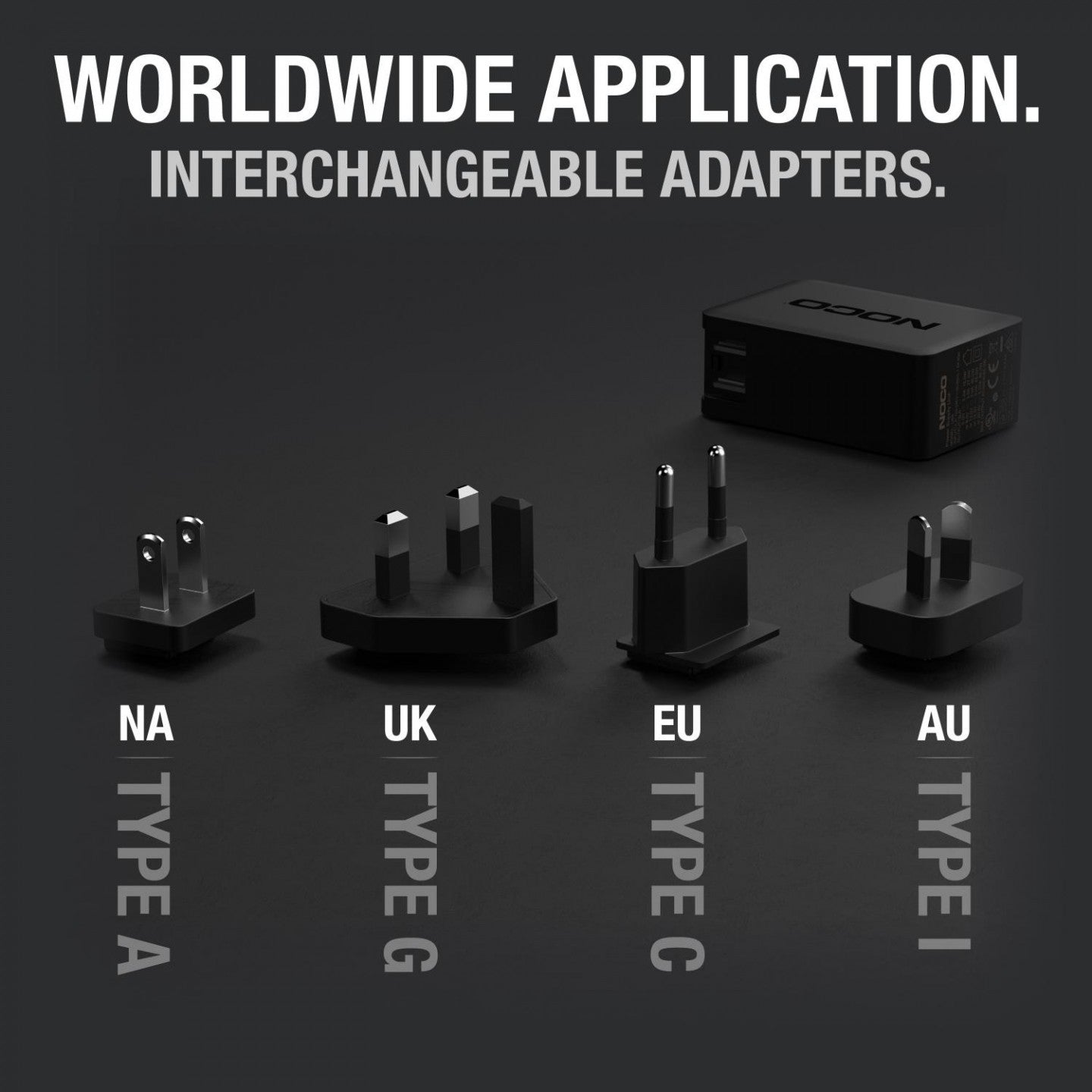 Noco U65 Fast Charger For GBX45 GBX55 GBX75 GBX155