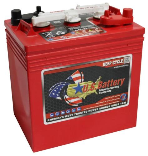US 125 XC2 DT U.S. Deep Cycle Battery 6V 242Ah
