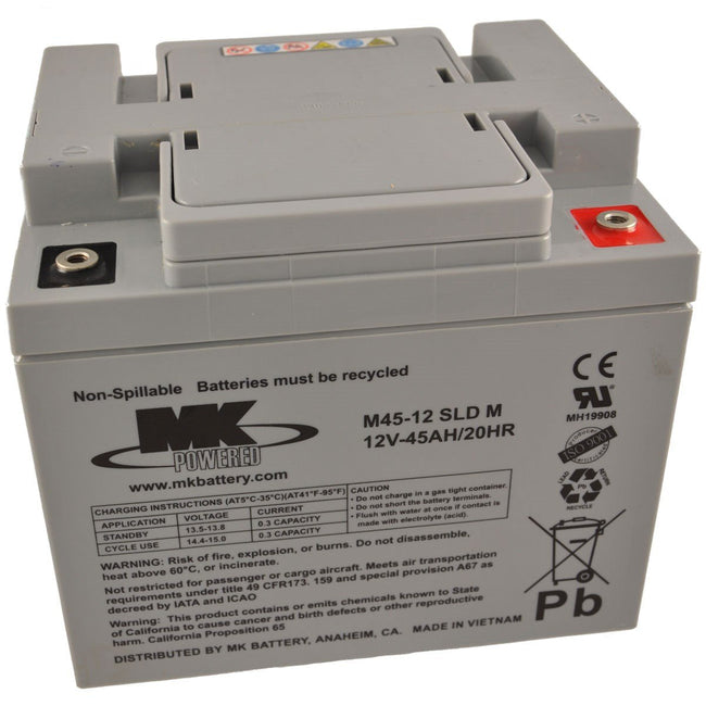 M45-12 SLD M 12V 45Ah MK Battery