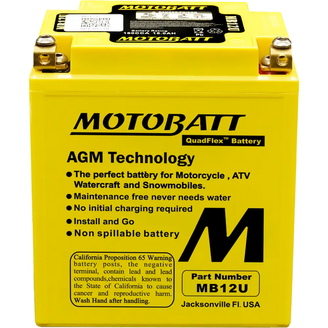 Motobatt MB12U battery 