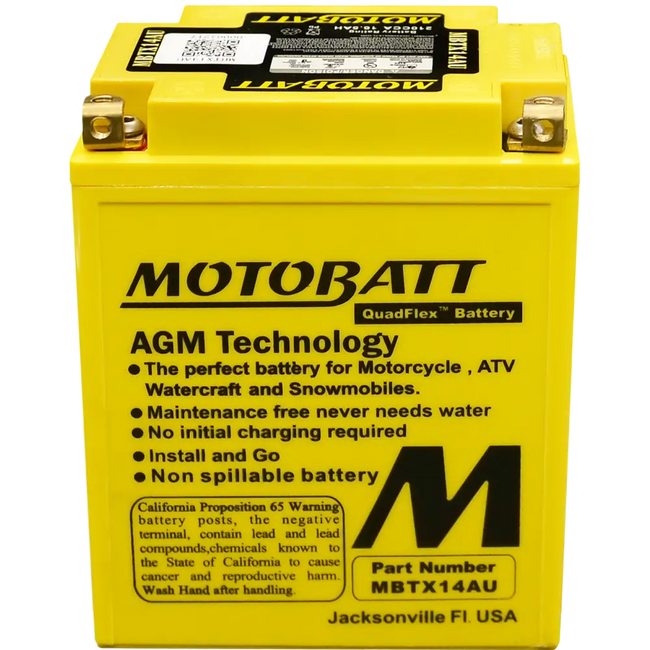 Motobatt MBTX14AU battery