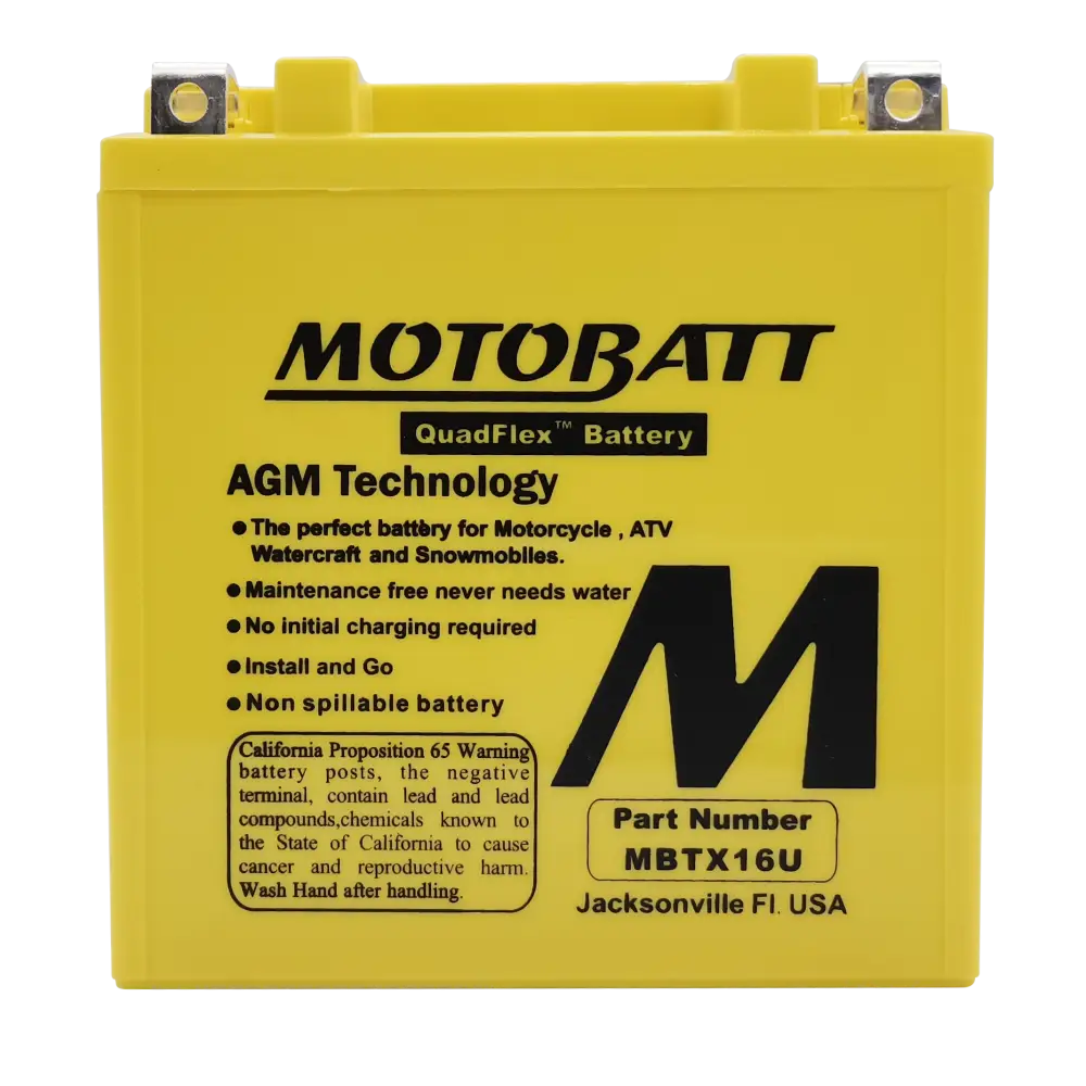 Motobatt MBTX16U battery