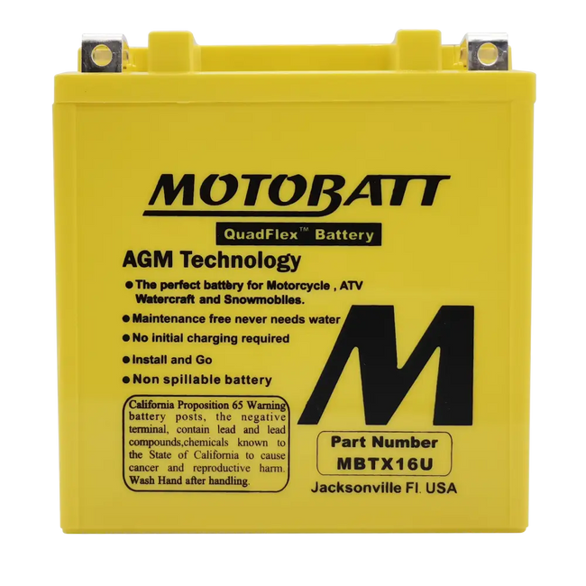 Motobatt MBTX16U battery