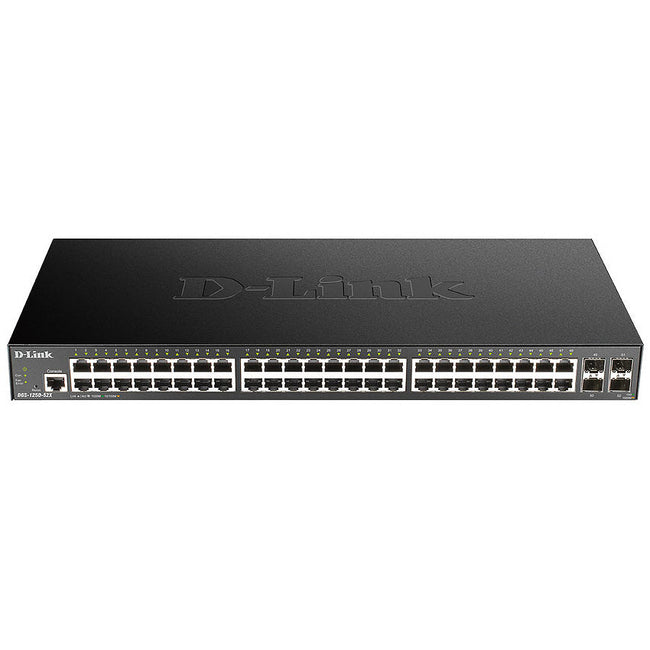 D-Link DGS-1250-52X 48-Port Gigabit Smart Managed Switch with 10 Gig Uplinks