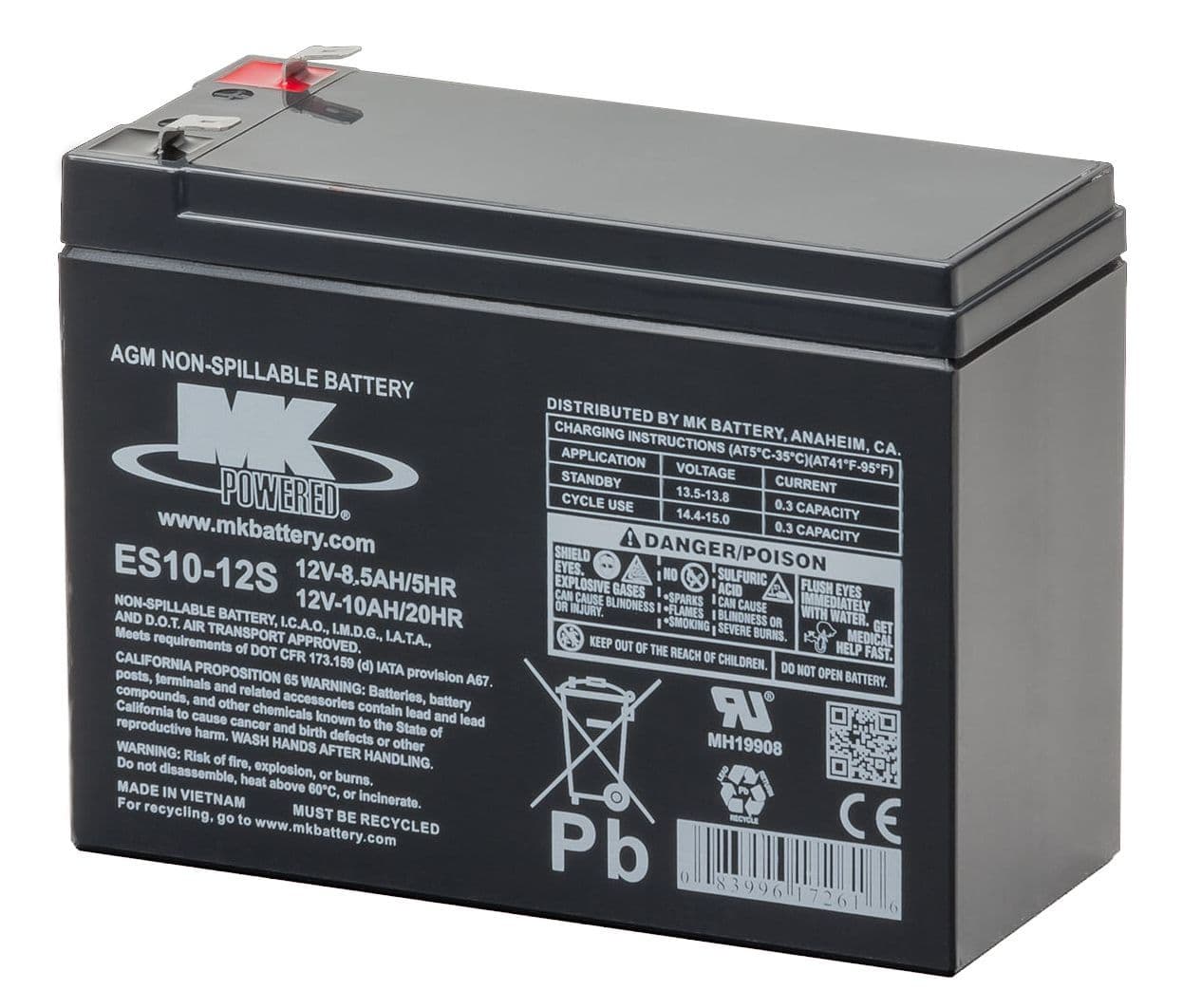 ES10 12S mk battery