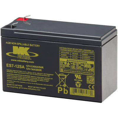 ES7-12SA 12v 7Ah MK Battery