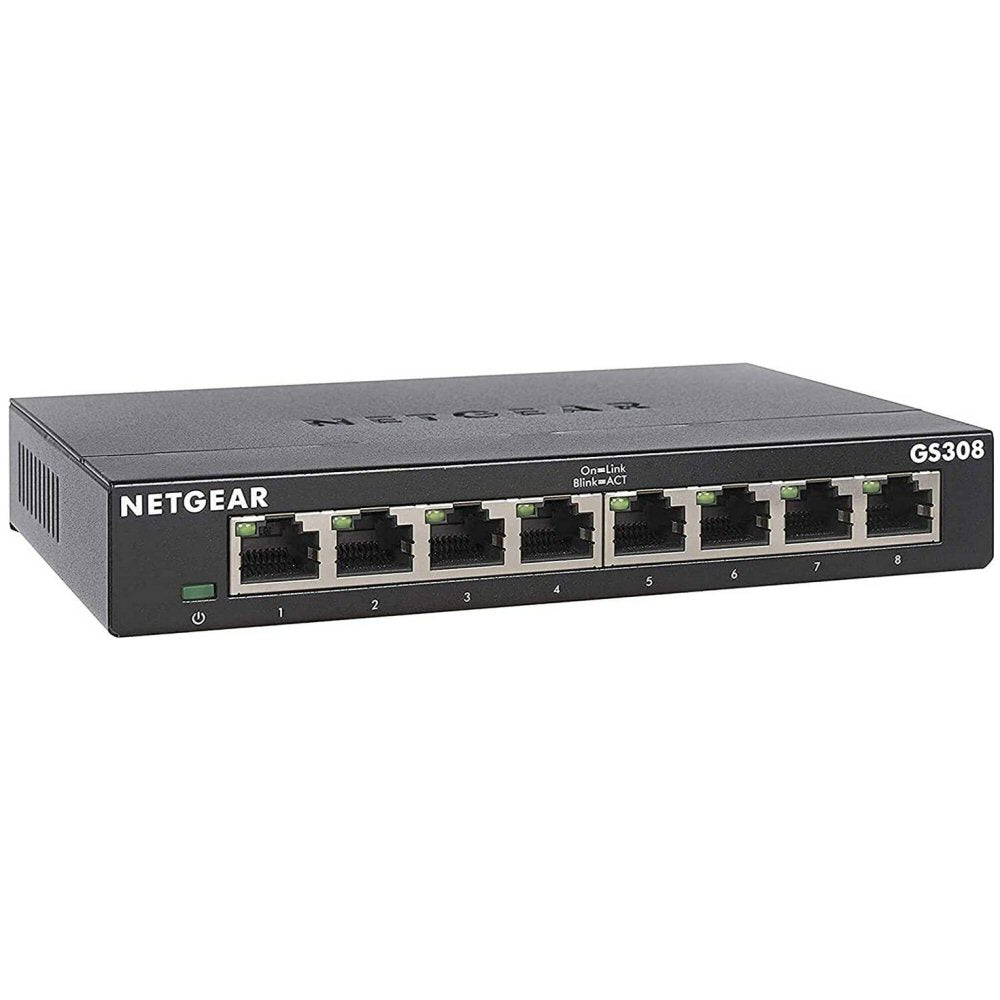 Netgear GS308 8 Port Gigabit Ethernet Switch