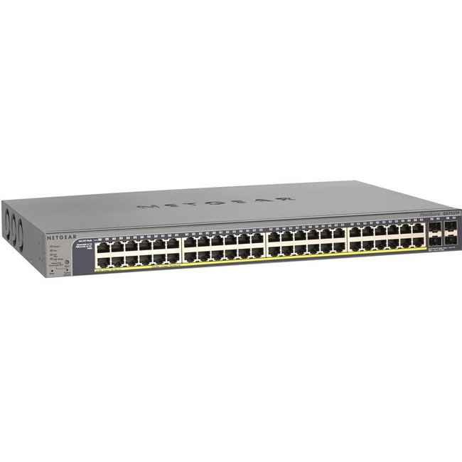 Netgear GS752TPv2 48-Port Gigabit POE Smart ProSAFE Switch Managed