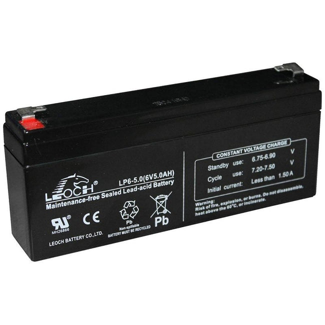 Leoch DJW6-5 Direct Replacement Battery