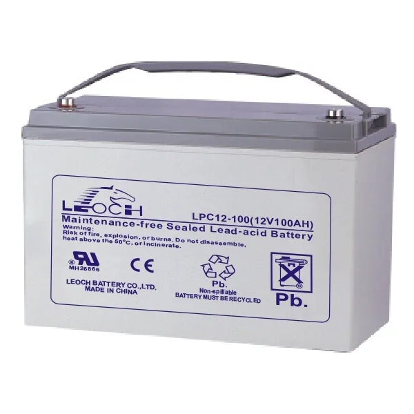 Leoch lpc100-12 battery in grey colour