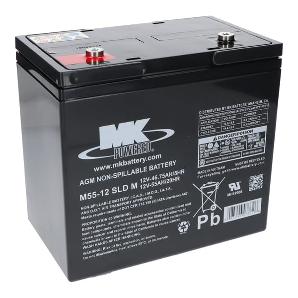 M55-12 SLD M 12V 55Ah MK Battery