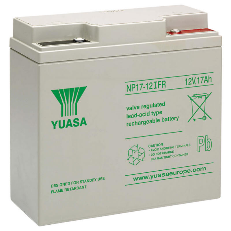 Yuasa NP17-12iFR Battery 12v 17Ah Flame Retardant