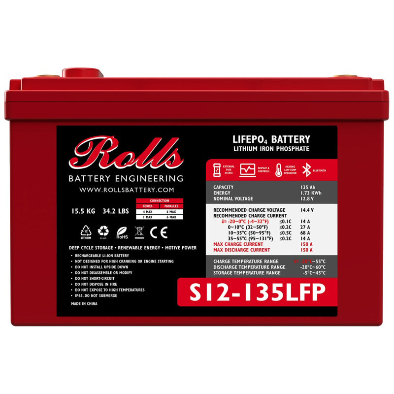 Rolls S12-135LFP Battery