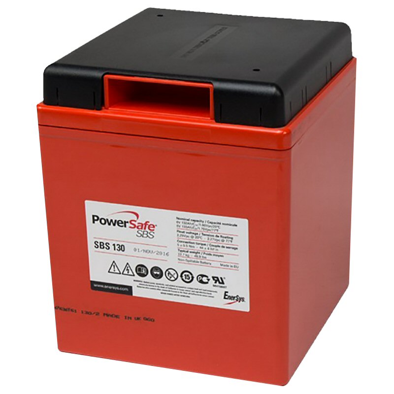 EnerSys PowerSafe SBS-130 VRLA Battery 6.0v 132.0Ah