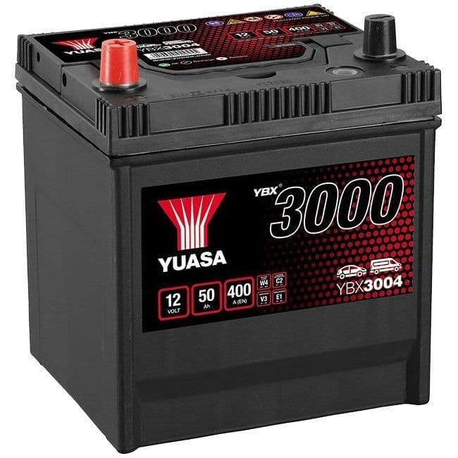 004 Car Battery YBX3004 12v 50Ah 400A Yuasa