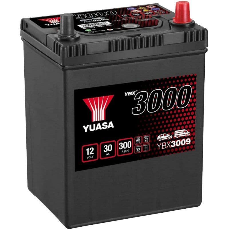 009 Car Battery YBX3009 12V 30Ah 300A Yuasa