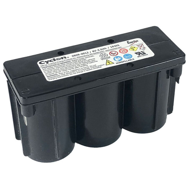 Enersys Hawker 0809-0012 Cyclon 6V 5Ah Monobloc Battery