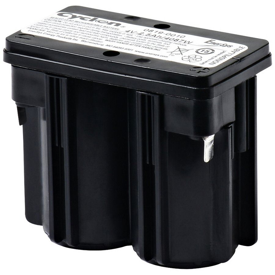 Enersys Hawker 08190010 Cyclon 4V 2.5Ah Monobloc Battery hardwarexpress