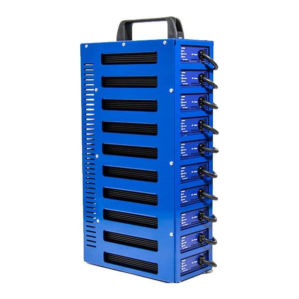 10 Way Flexi Multi Bank 12v 10A Lead Acid Battery Charger ...