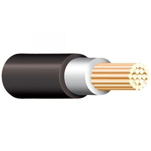 10mm² Tri-Rated Cable (Black) - BS6231