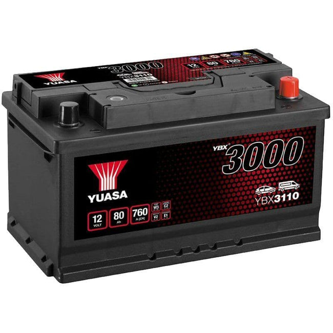 110 Car Battery YBX3110 12V 80Ah 760A Yuasa