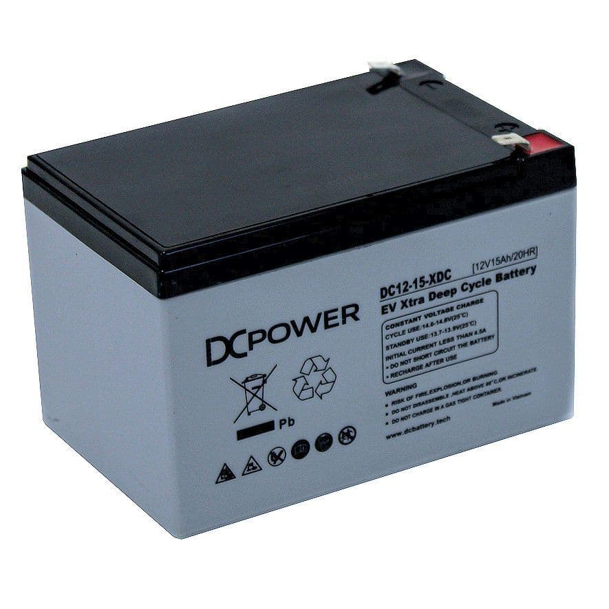 12v 15Ah AGM Battery DC12-15-XDC