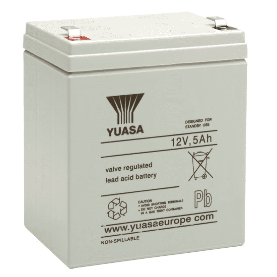12v 5Ah VRLA Rechargeable Sealed Lead Acid Battery