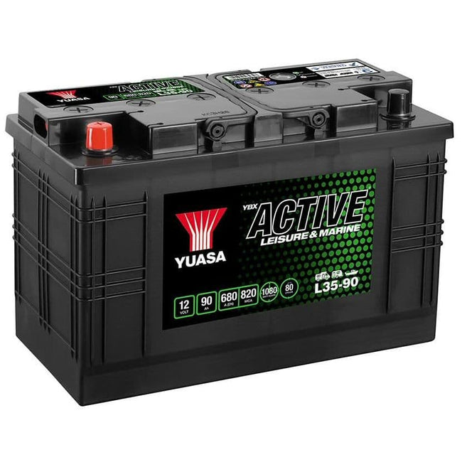 12v 90Ah Leisure Battery Yuasa L35-90