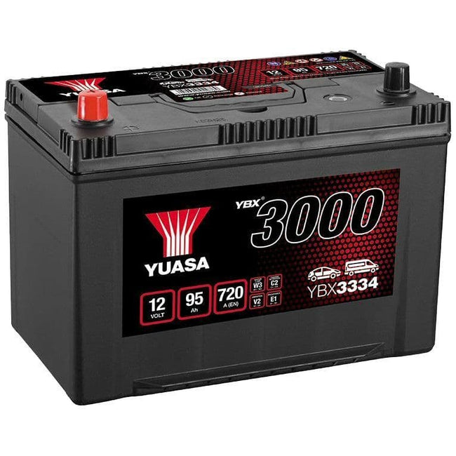 334 Car Battery YBX3334 12V 95Ah 720A Yuasa