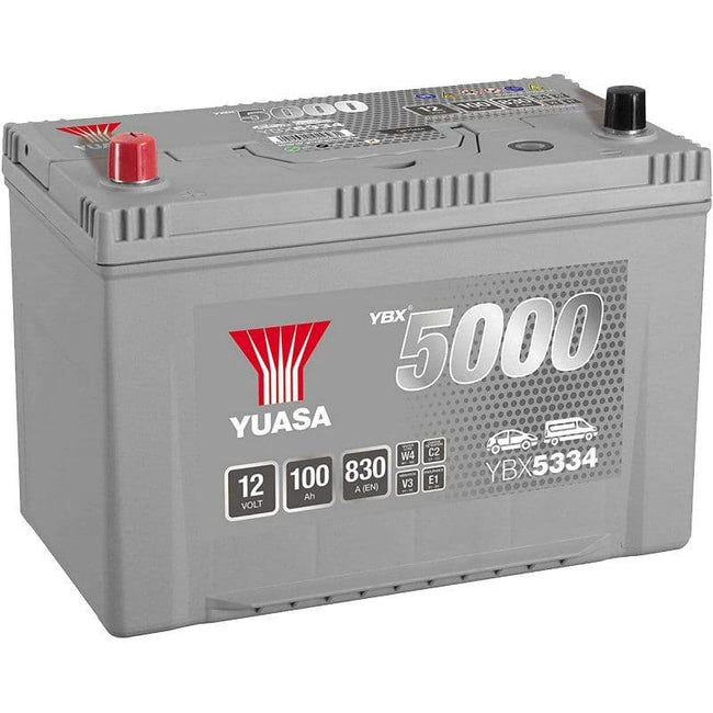 334 Car Battery YBX5334 12V 100Ah 830A Yuasa Replaces HSB334