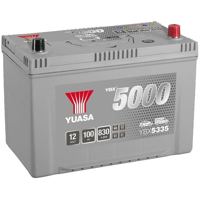 335 Car Battery YBX5335 12V 100Ah 830A Yuasa Replaces HSB335