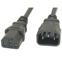 3M IEC Extension power lead male to female Pack of 5