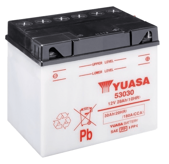 53030 Yuasa Motorcycle Battery