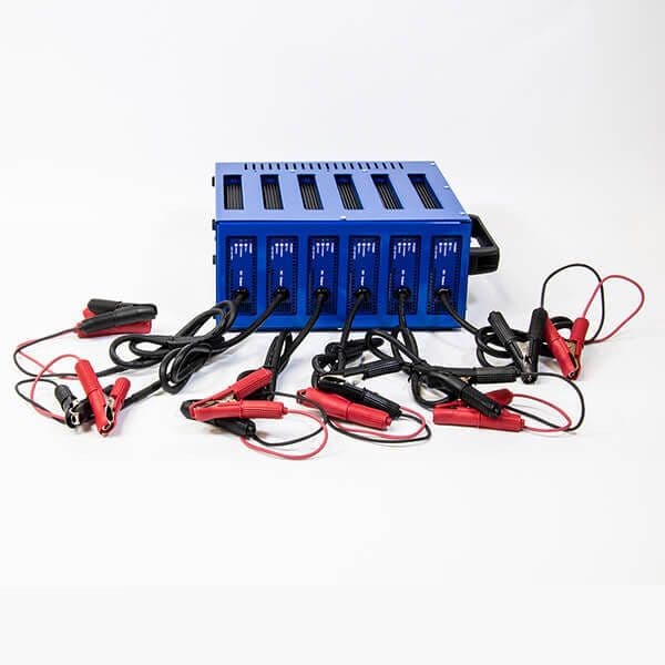 6 Way Multi Bank Battery Charger 12v 10A Lead Acid 01-6WMC1210-SLA