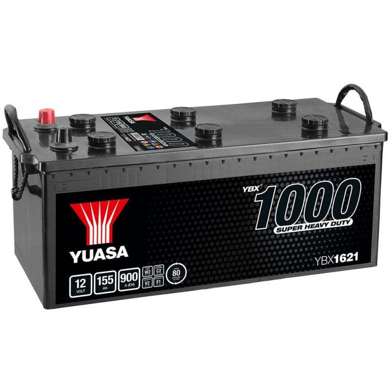 629HD 12V 155Ah 900A Yuasa Cargo Heavy Duty Battery YBX1621